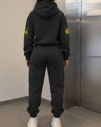 Conjunto Moletom Feminino Brasil Copa Do Mundo