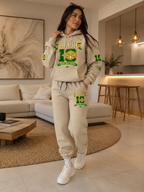 Conjunto Moletom Feminino Brasil Copa Do Mundo